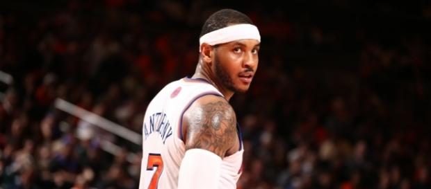 Carmelo Anthony has just revealed his newest contract concession (via YouTube/NBA) Carmelo Anthony has just revealed his newest contract concession (via YouTube/NBA)