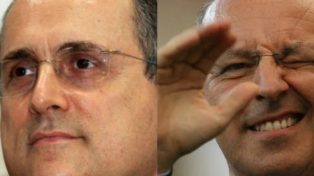 Brutta battuta di Lotito: pesante sfott&ograve; "sullo sguardo" di Marotta - calcioweb.eu