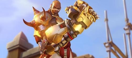 While actor Terry Crews was a fan favorite, Sahr Ngaujah ended up voicing Doomfist in "Overwatch." (Gamespot/Blizzard)