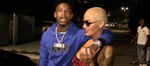 Are they are couple or not?| 21 Savage and Amber Rose - Image TMZ | YouTube