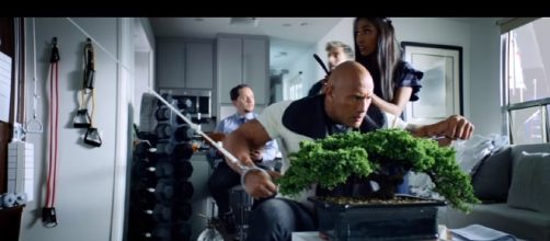 iPhone 7 — The Rock x Siri Dominate the Day — Image -Apple | YouTube