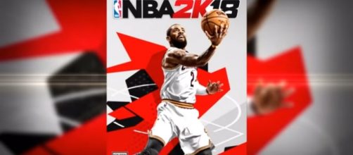 Kyrie Irving banners the NBA 2K18 cover (via YouTube - 2K Sports Official)