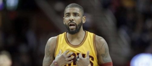 Kyrie Irvings reportedly asked his team to trade him on Friday. [Image Credit: ISPN/Youtube]