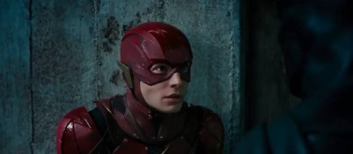 The Flash in 'Justice League' Comic Con trailer - https://www.youtube.com/watch?v=DblEwHkde8U