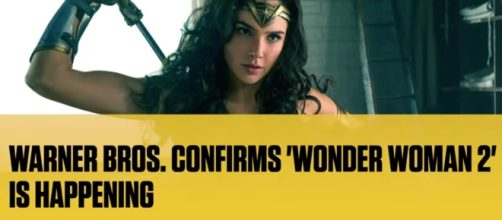 "Wonder Woman 2" has been confirmed by Warner Bros. to happen really soon. Image via YouTube/Complex News