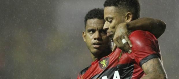André e Rithely - jogadores do Sport André e Rithely - jogadores do Sport