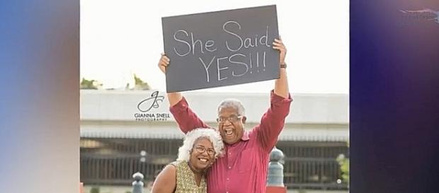 Enthusiastic celebration of their engagement is truly uplifting- YouTube/Femail Online Channel Enthusiastic celebration of their engagement is truly uplifting- YouTube/Femail Online Channel