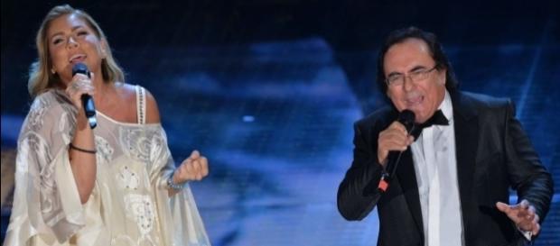 In alto Romina Power e Albano Carrisi In alto Romina Power e Albano Carrisi