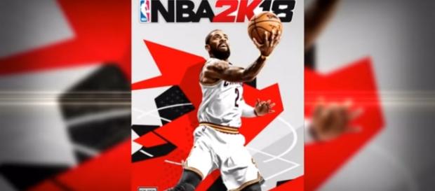 Kyrie Irving banners the NBA 2K18 cover (via YouTube - 2K Sports Official) Kyrie Irving banners the NBA 2K18 cover (via YouTube - 2K Sports Official)