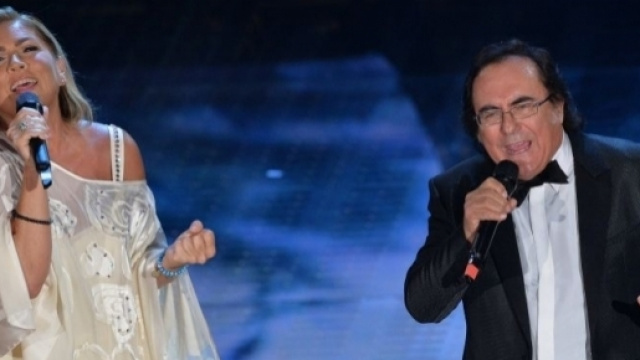In alto Romina Power e Albano Carrisi