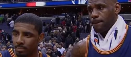 Life will never be the same for Kyrie Irving and LeBron James -- Fox Sports Ohio via YouTube
