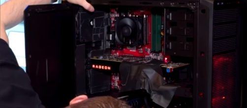 AMD Vega. [Image- WccftechTv/YouTube]