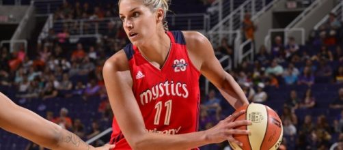 Elena Delle Donne scored 29 points for the Mystics in her return from injury on Tuesday. [Image via WNBA/YouTube]