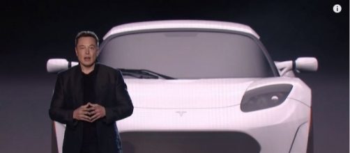 Elon Musk revealed the Tesla Model 3 - YouTube/Tesla