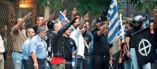 Manifestazione neonazista in Grecia