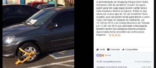 Foto da suposta informação que está circulando na internet (Foto: Reprodução/Facebook) Foto da suposta informação que está circulando na internet (Foto: Reprodução/Facebook)