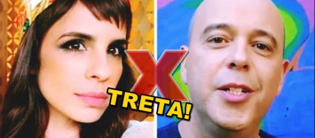 Maria Ribeiro pergunta quem é Alex Escobar Maria Ribeiro pergunta quem é Alex Escobar