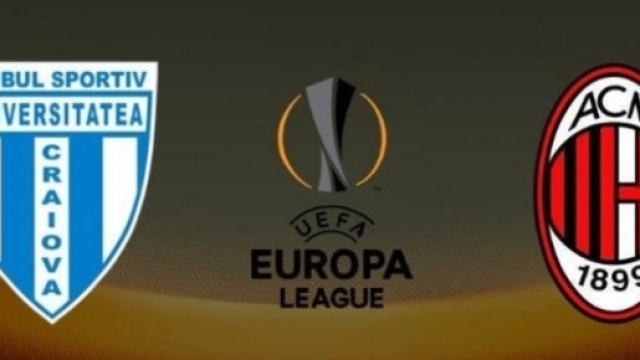 Craiova - Milan, terzo turno preliminare di Europa League