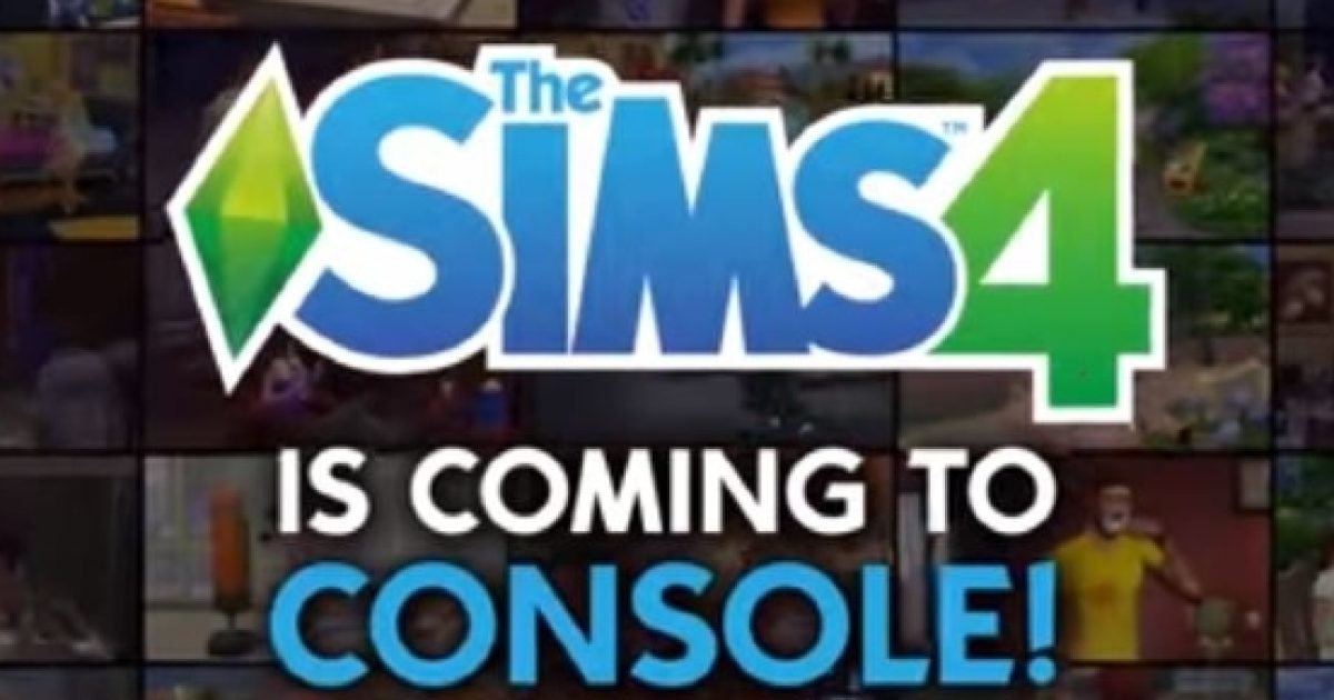 'The Sims 4' coming to the PlayStation 4 and Xbox One this November