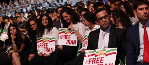 Paris, July 1, 2017: Tens of thousands rally for a Free Iran, urging world to stand with people of Iran and organized opposition | Credit: TME