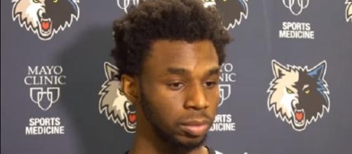 The Wolves acquired Andrew Wiggins from the Cavaliers via trade in 2014 -- DaHoopSpot Productions via YouTube