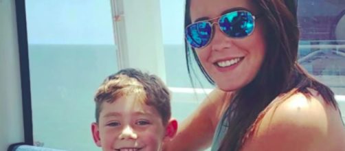 Jenelle and her son Jace--Image Via YouTube