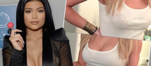 Kylie Jenner silences boob job rumours with two raunchy photos ... Entertainment Tonight/YouTube Screenshot