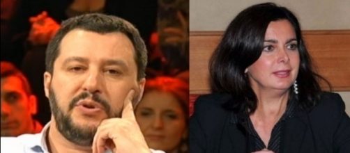 Matteo Salvini denuncia la 'sostituzione etnica' in corso e se la prende con Laura Boldrini