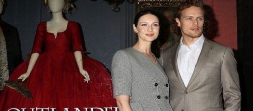 Sam Heughan and Caitriona Balfe have shared their thoughts about filming "Outlander" Season 3. Image - Fanatical YouTuber/YouTube