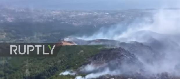 France: Planes and fire engines battle huge forest fires in Corsica - Image -Ruptly TV | YouTube France: Planes and fire engines battle huge forest fires in Corsica - Image -Ruptly TV | YouTube