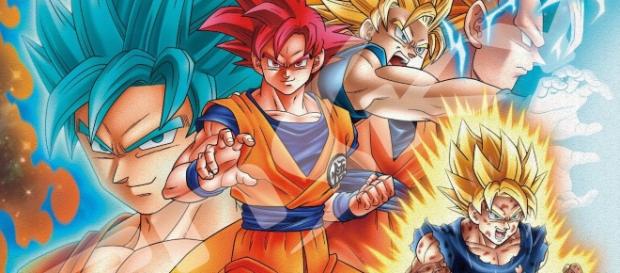 Goku e todas suas transformações Goku e todas suas transformações