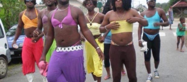 Images d'une Manifestation des Gays en Afrique Images d'une Manifestation des Gays en Afrique