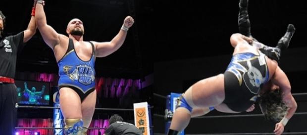 Michael Elgin tiene dos victorias tras iniciar con dos derrotas. njpw.co.jp. Michael Elgin tiene dos victorias tras iniciar con dos derrotas. njpw.co.jp.