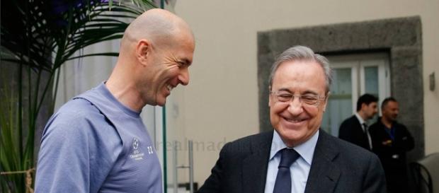 Zidane y Pérez preparan la plantilla para la próxima temporada Zidane y Pérez preparan la plantilla para la próxima temporada