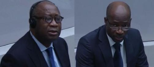 Le président Laurent Gbagbo et Charles Blé Goudé (Droits réservés)