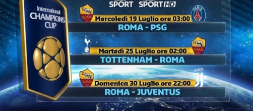 Roma-Juventus in tv domenica 30 luglio 2017