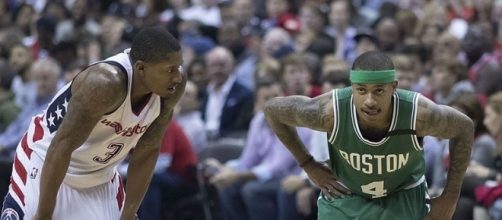 The Boston Celtics might strike a deal with the Cavs for Thomas Wikimedia Commons/Keith Allison