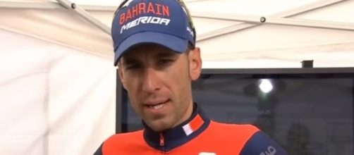 Vincenzo Nibali, leader del Team Bahrain Merida