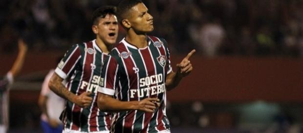 Atacante pode ter feito seu último jogo pelo Flu nesta quarta (26). ( Foto: Reprodução) Atacante pode ter feito seu último jogo pelo Flu nesta quarta (26). ( Foto: Reprodução)