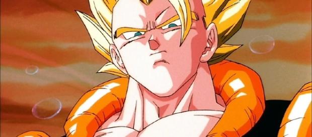 Este es Gogeta la fusión de Goku y Vegeta Este es Gogeta la fusión de Goku y Vegeta
