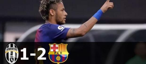 Neymar se destaca no jogo de pré-temporada contra a Juventus nos EUA Neymar se destaca no jogo de pré-temporada contra a Juventus nos EUA
