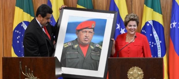 O princípio do fim para a Venezuela estampado em um quadro O princípio do fim para a Venezuela estampado em um quadro