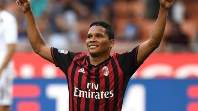 Carlos Baccca &agrave; l'AC Milan en 2017