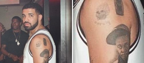Drake gets new tattoo of long time mentor Lil Wayne I More Life, More Tattoos GETS LIL WAYNE INK - Image TMZ I TMZ