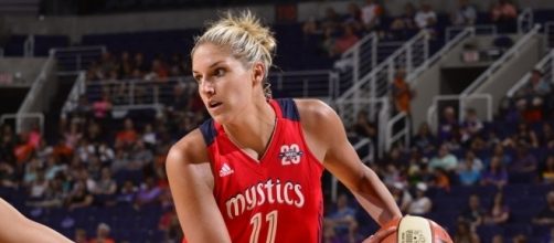 Elena Delle Donne and the Mystics host the Sun in an Eastern Conference battle on Friday. [Image via WNBA/YouTube]