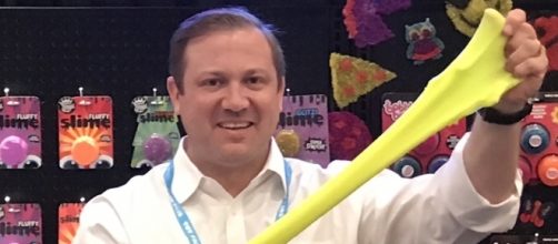 Jeff Osnato is the CEO of WeCool, a startup company that specializes in slime. / Photo via Jeff Osnato and Laura Liebeck, used with permission.
