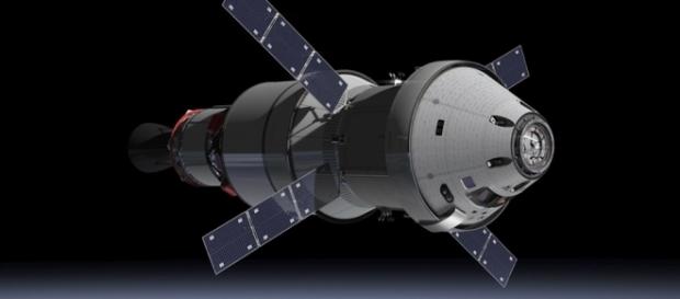 Orion in flight (Courtesy NASA) Orion in flight (Courtesy NASA)