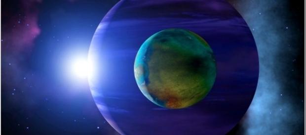 Telescópio Kepler pode ter encontrado a primeira exolua já detectada (Crédito: Twitter/NPA ASSOCIATES LTD/SCIENCE PHOTO LIBRARY) Telescópio Kepler pode ter encontrado a primeira exolua já detectada (Crédito: Twitter/NPA ASSOCIATES LTD/SCIENCE PHOTO LIBRARY)
