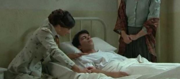 Una Vita: Pablo tra la vita e la morte, Leonor disperata. Una Vita: Pablo tra la vita e la morte, Leonor disperata.