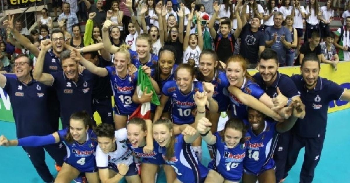 Volley Femminile, Italia campionessa d'Europa nell'under 16